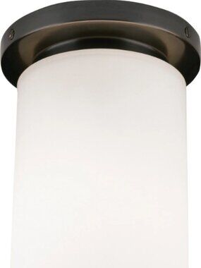 Robert Abbey Rico Espinet Nina 1 Light 7" Flushmount, Deep Patina Bronze - Z2058